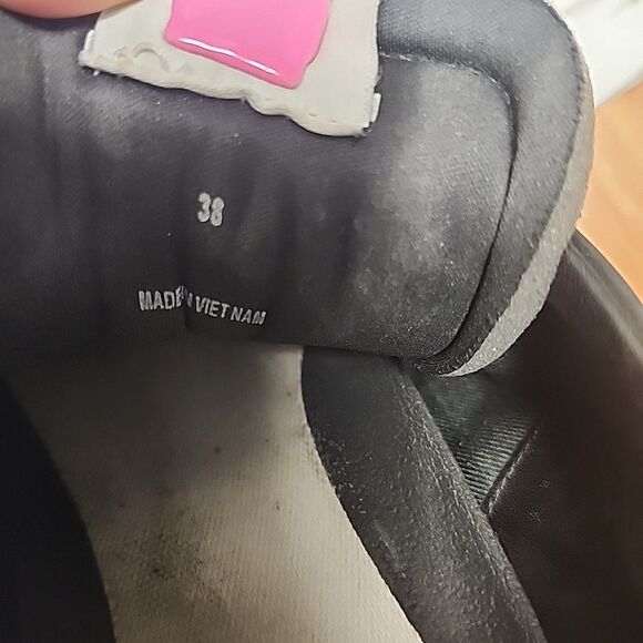 Rag & Bone Retro Runner Womens Size 38/7.5 Black White Athletic Shoes Sneakers - Picture 9 of 9